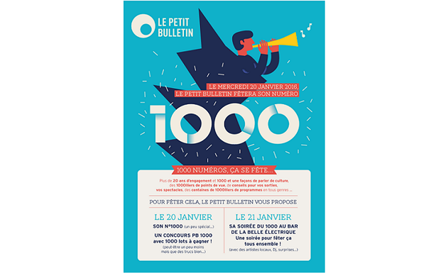 Le Petit Bulletin Grenoble fête son N°1000 !